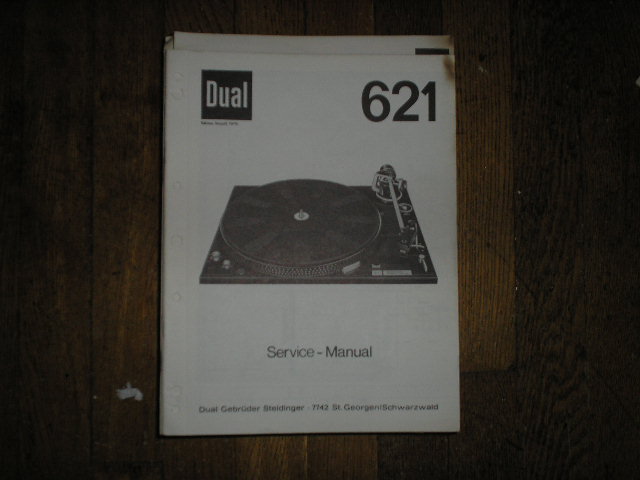621 TURNTABLE Service Manual