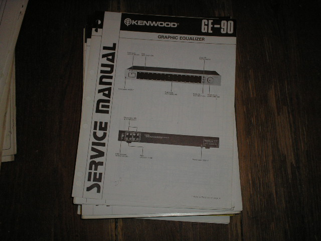 GE-90 Graphic Equalizer Service Manual B51-0796...880