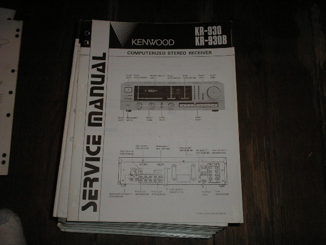 KR-930 KR-930B Receiver Service Manual
B51-1486...880