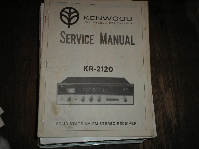  KR-2120 Receiver Service Manual Have Questions? Please Click Here To Contact 