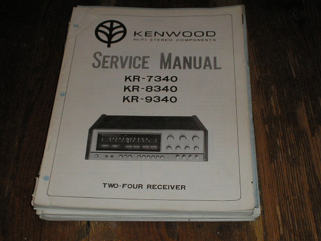 KR-9340 KR-7340 KR-8340 Manual