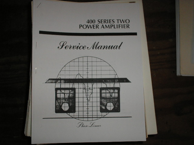 400 Amplifier Service Manual