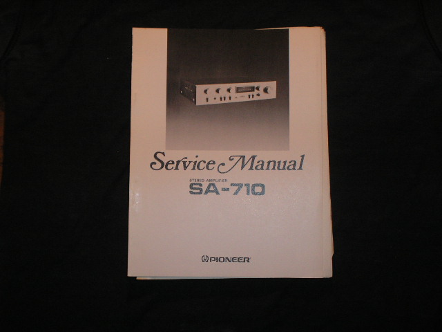 SA-710 Amplifier Service Manual