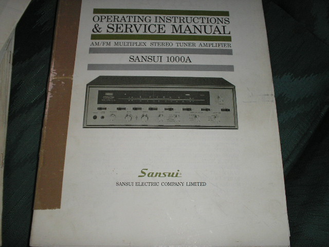 teac tr-1000 owners manual
