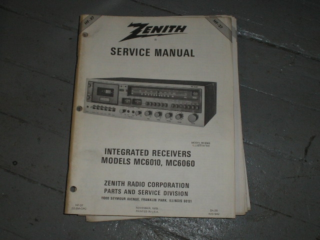MC6010 MC6060 Stereo System Service Manual