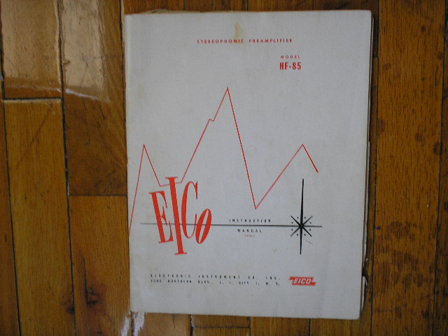 HF-85 Pre-Amplifier Service Manual