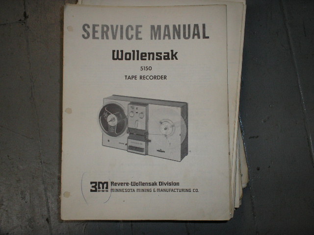 5150 Cassette Tape Recorder Service Manual