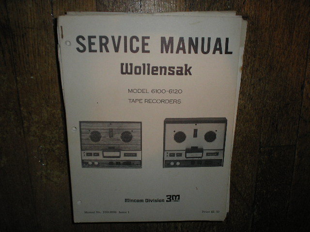 6100 6120 Reel to Reel Service Manual