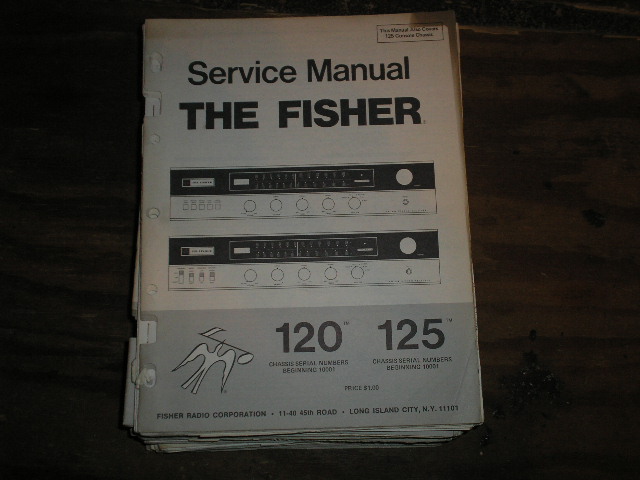 120 125 Service Manual 
120 for Serial no. 10001 and up
125 for Serial no. 10001 and up