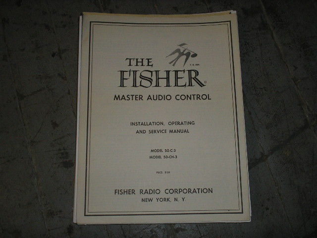 50-C-3 50-CH-3 Audio Controller Service Manual