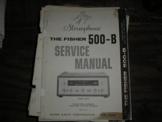 500-B Receiver Service Manual from Serial no. 10001 - 19999