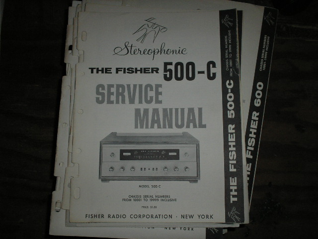 500-C Receiver Service Manual from Serial no. 10001 - 19999