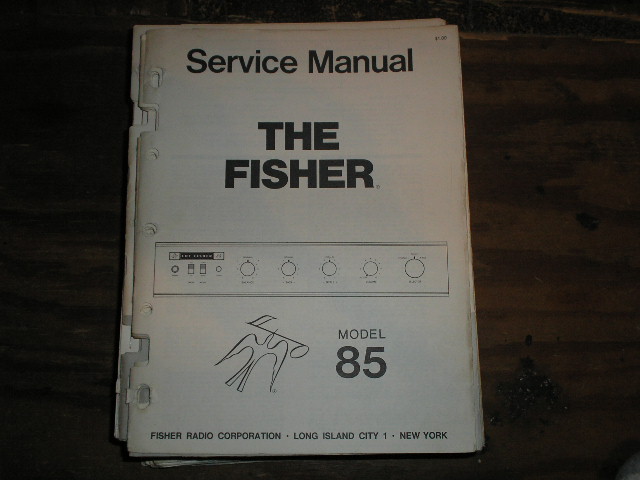 85 Amplifier Service Manual