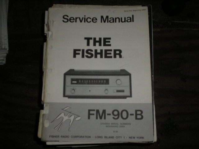 FM-90-B Tuner Service Manual for Serial Number 22001 and UP