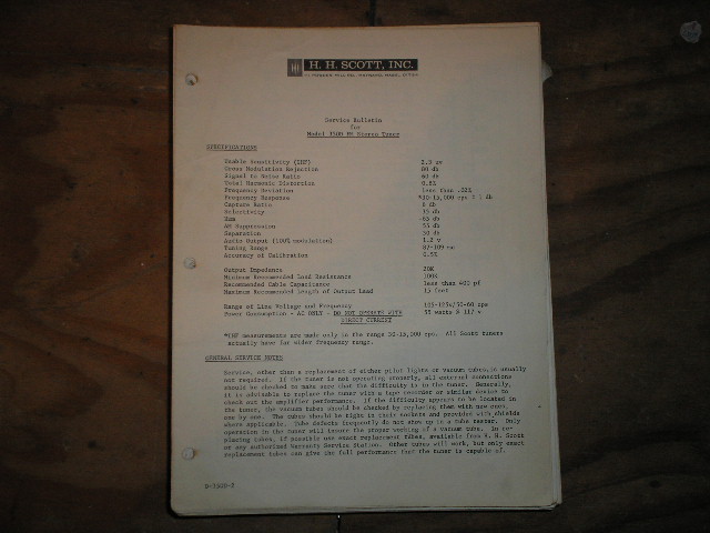 350 Tuner Service Manual