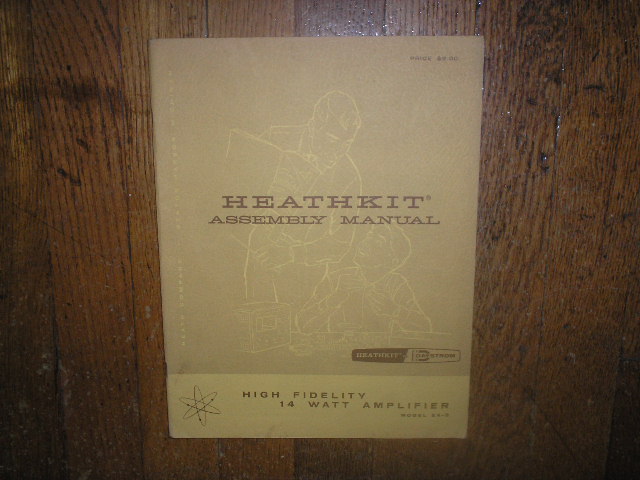 EA-3 AMPLIFIER  Assembly Manual
with Schematic