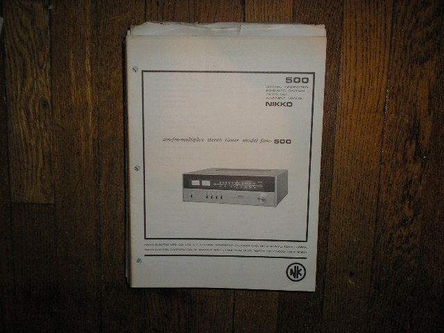 FAM-500 TUNER Service Manual with Schematic
