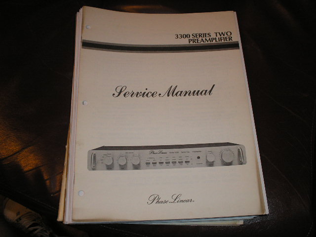 3300 Series Two 2 Pre-Amplifier Service Manual