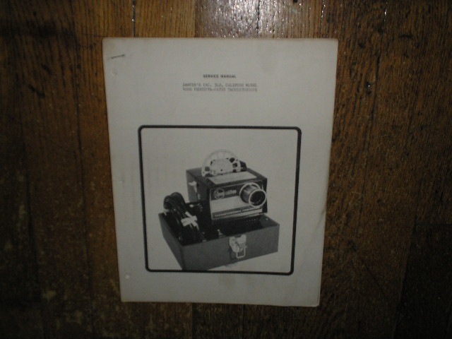 4000 Tachistoscope Projector Service Manual