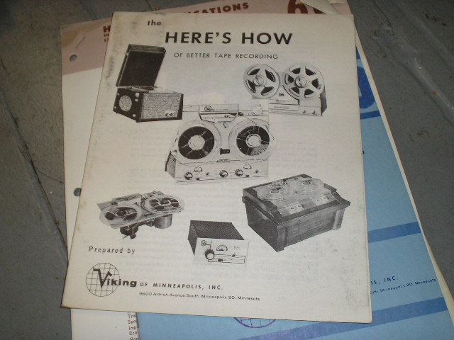 Viking Guide to Better Recording Manual