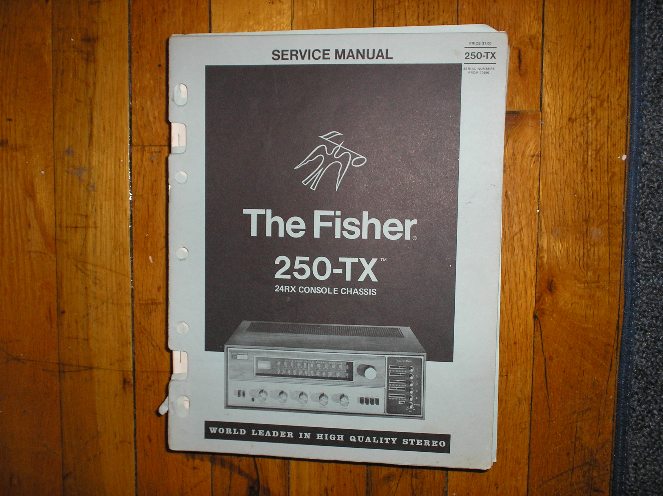 250-TX Receiver Service Manual
