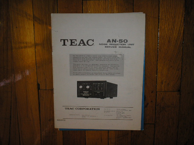 AN-50 Noise Reduction Service Manual