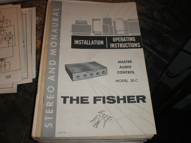 30-C Master Audio Control Amplifier Operating Instruction Manual