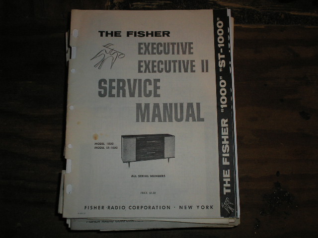 1000 Executive Home Stereo Service Manual  