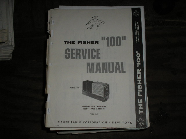 100 Amplifier Service Manual for Serial no. 10001 - 19999