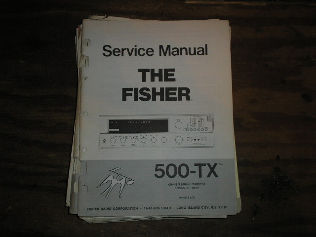 500-TX RECEIVER Service Manual from Serial no. 10001