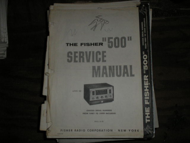 500 Receiver Service Manual from Serial no. 10001 - 19999