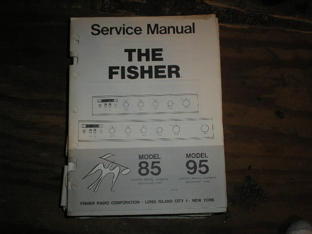 85 95 Amplifier Service Manual 85 for Serial no. 11001 and up  95 for Serial no. 51001 and up