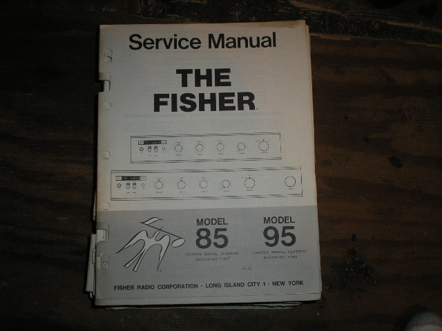 85 95 Amplifier Service Manual 85 for Serial no 11001 and up  95 for Serial no. 51001 and up