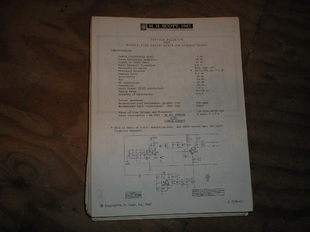 315-B Tuner Service Manual  Scott