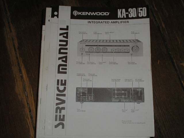 KA-30 KA-50 Amplifier Service Manual  B51-077-  ...1320