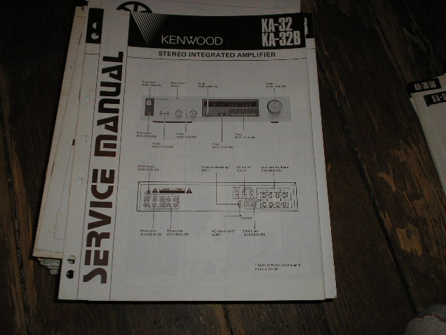 KA-32 KA-32B Amplifier Service Manual