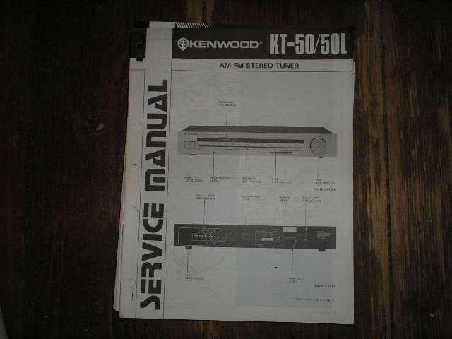 KT-50 KT-50L Tuner Service Manual  Kenwood 