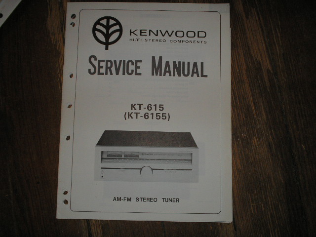 KT-615 KT-6155 Tuner Service Manual  Kenwood