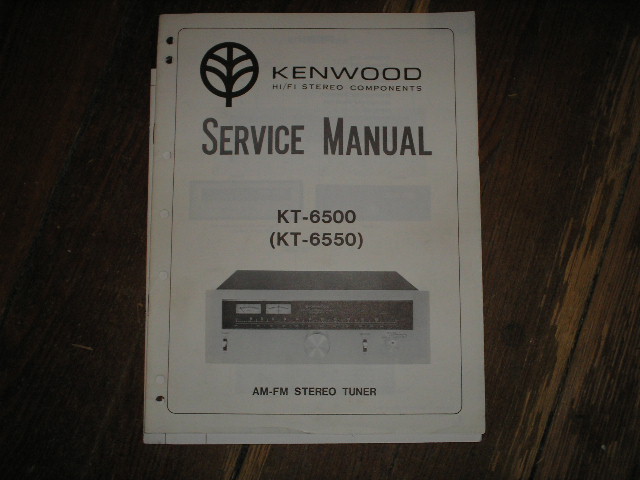 KT-6500 KT-6550 Tuner Service Manual  Kenwood