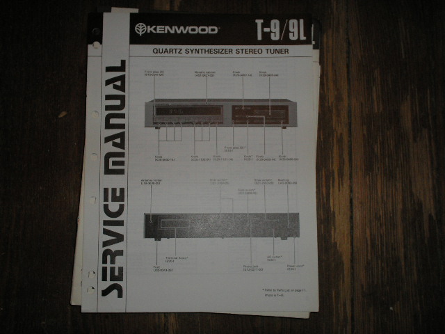 T-9 T-9L Tuner Service Manual  Kenwood