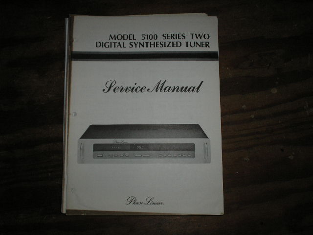 5100 Tuner Service Manual  Phase Linear