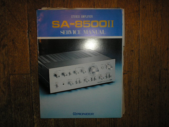 SA-8500 II Stereo Amplifier Service Manual
