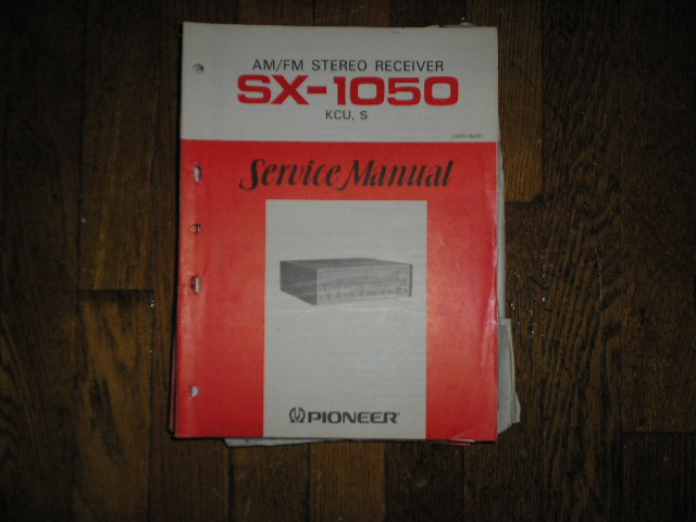 SX-1050 Receiver Service Manual  Pioneer