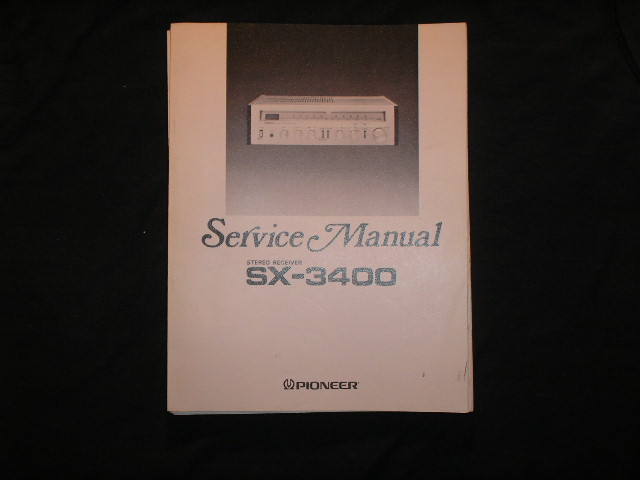 SX-3400 Receiver Service Manual