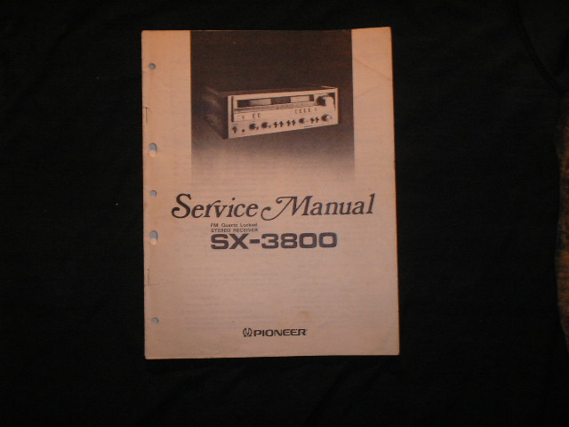 SX-3800 Receiver Service Manual 