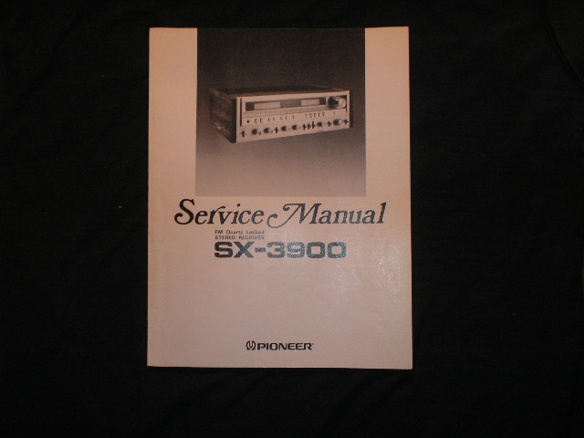 SX-3900 Receiver Service Manual