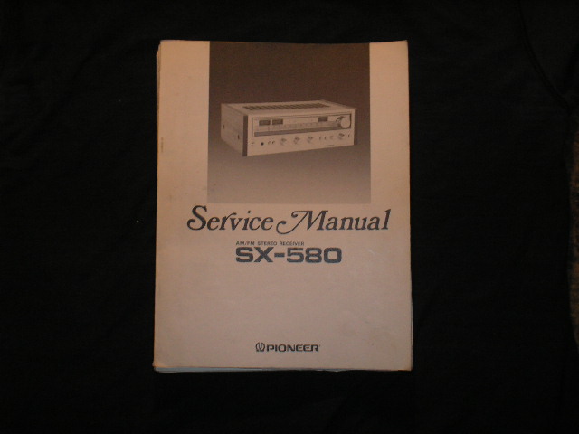 SX-580 Receiver Service Manual