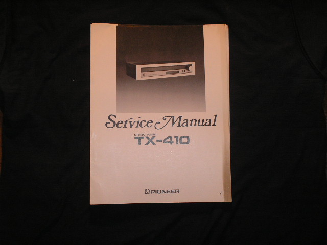 TX-410 Tuner Service Manual  Pioneer