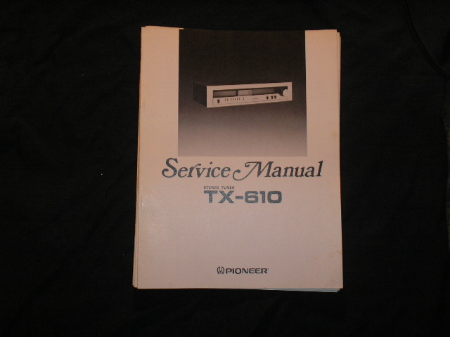 TX-610 Tuner Service Manual  Pioneer