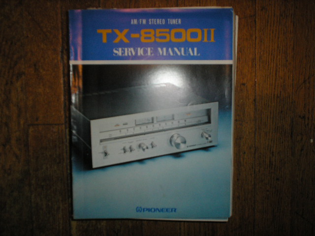 TX-8500 II KC KU HG S Tuner Service Manual  Pioneer